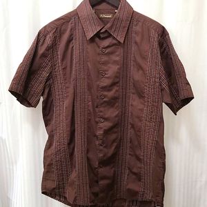 7 Diamonds vintage-retro style short sleeve shirt